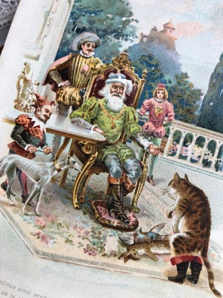 画像3: Bon Marche   ボンマルシェカード 童話 Le Chat Botte 長靴をはいた猫 (3)