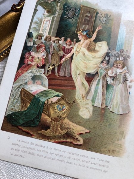 画像4: Bon Marche   ボンマルシェカード 童話RIQUET À LA HOUPPE 巻き毛のリケ (4)