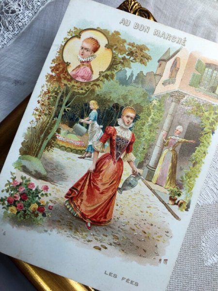 画像3: Bon Marche  　ボンマルシェカード　童話 LES FEES　仙女たち４ (3)