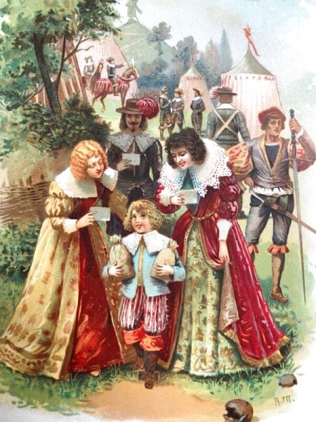 画像2: Bon Marche   ボンマルシェカード 童話 LE PETIT POUCET 親指小僧6 (2)