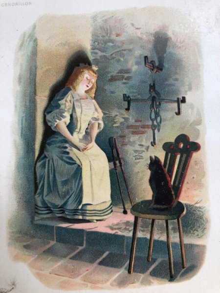 画像2: Bon Marche   ボンマルシェカード 童話 CENDERILLON シンデレラ (2)