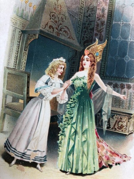 画像2: Bon Marche   ボンマルシェカード 童話 CENDERILLON シンデレラ (2)