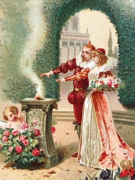 画像2: Bon Marche  　ボンマルシェカード　童話RIQUET À LA HOUPPE 巻き毛のリケ５ (2)