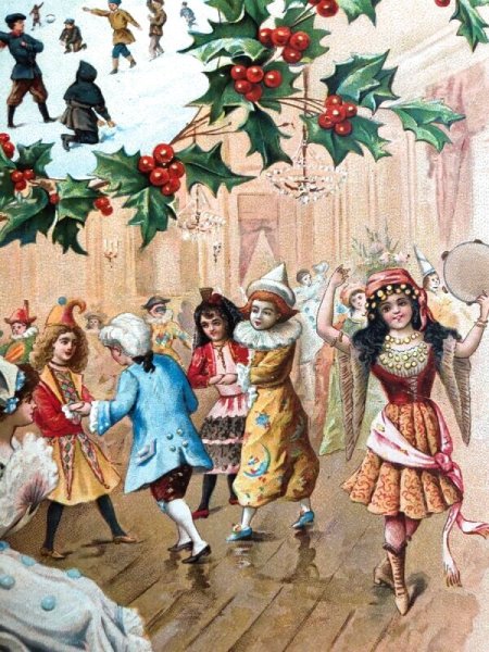 画像2: Bon Marche   ボンマルシェカード 2月の仮装パーティを楽しむ子どもたち カーニバル (2)