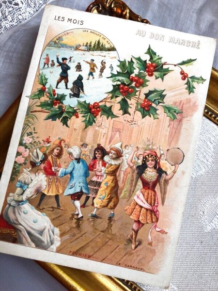 画像3: Bon Marche   ボンマルシェカード 2月の仮装パーティを楽しむ子どもたち カーニバル (3)