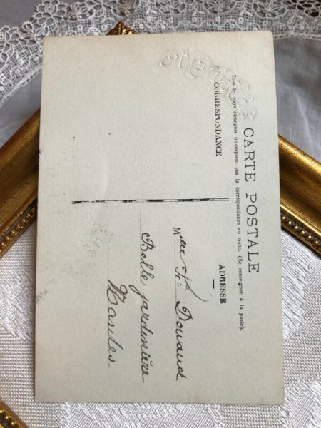 画像3: Postcard 初聖体の女の子 フランス1908年 (3)