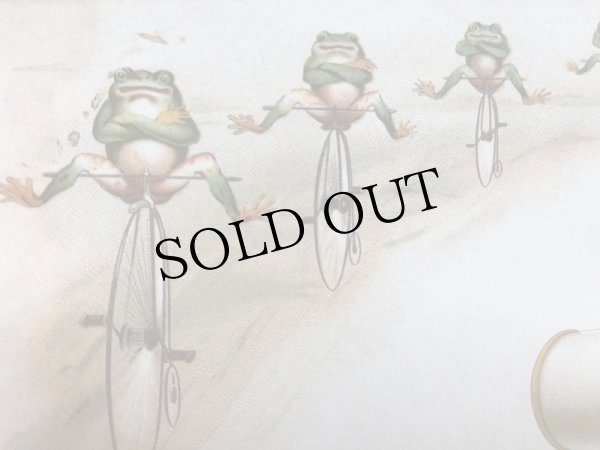 画像2: Trade card　自転車に乗るカエル (2)