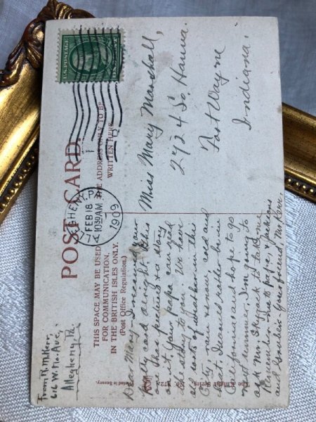 画像5: Postcard　長靴をはいた猫 Puss in Boots　アメリカ1909年 (5)