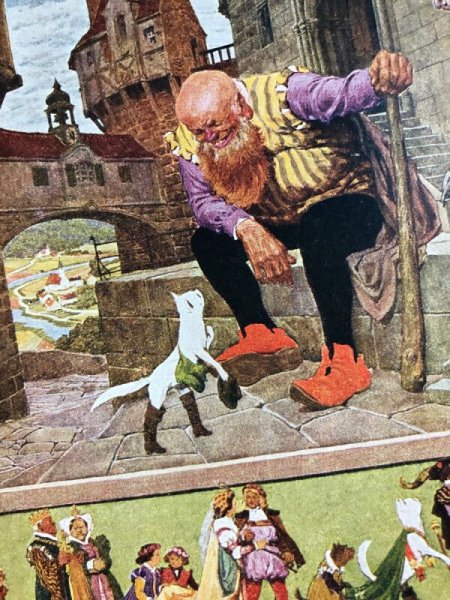 画像2: Postcard　長靴をはいた猫 Puss in Boots　（未使用） (2)