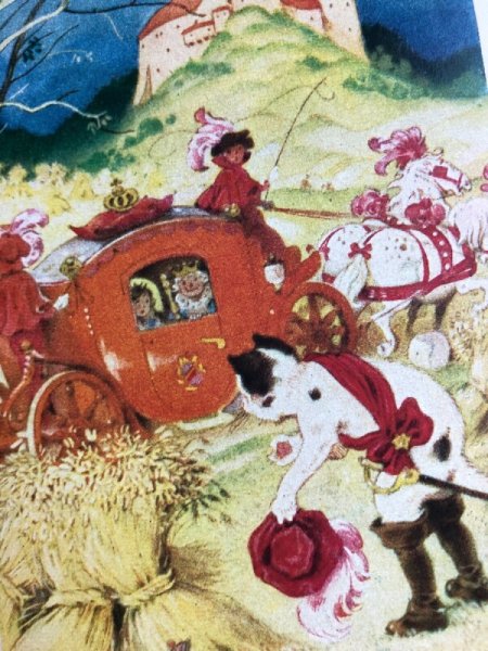 画像2: Postcard　長靴をはいた猫 Puss in Boots　ドイツ1905年 (2)