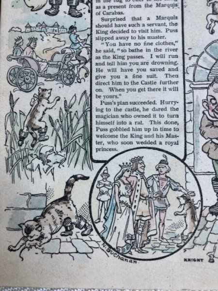 画像4: Postcard　長靴をはいた猫 Puss in Boots　アメリカ1909年 (4)