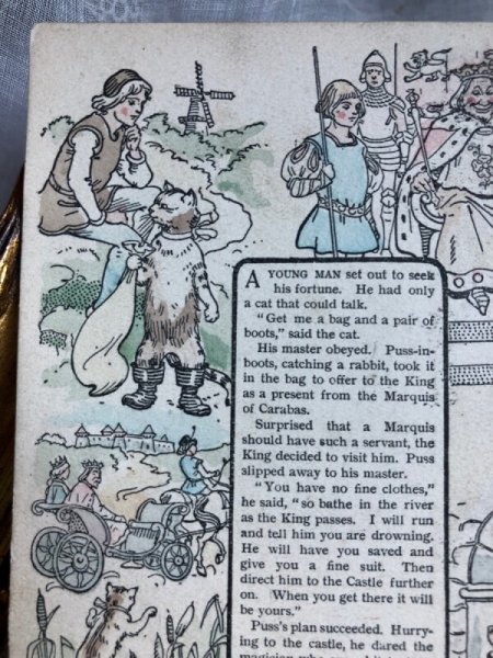 画像2: Postcard　長靴をはいた猫 Puss in Boots　アメリカ1909年 (2)