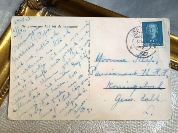 画像4: Postcard　長靴をはいた猫　1951年 Puss in Boots (4)