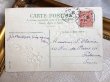 画像3: Postcard　スズランと薔薇のお花　フランス　1905年 (3)