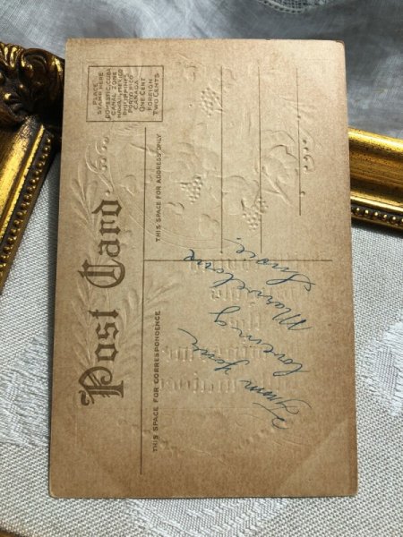 画像4: Postcard  小鳥とぶどう　ロビン (4)