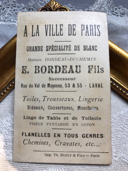 画像3: Trade card 童話 赤ずきんちゃんとオオカミ 7 フランス (3)