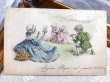 画像1: Postcard  お花摘みを楽しむ子どもたち　H.Schubert  M.M.VIENNE  (1)