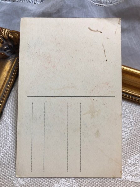 画像2: Postcard　キノコとノーム妖精　（未使用） (2)