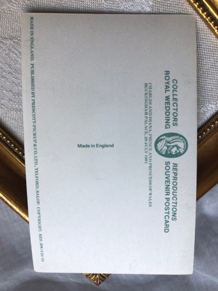 画像3: Postcard　イギリス王室　チャールズ皇太子とダイアナ妃　結婚式　ロイヤルウエディング　1981年 (3)