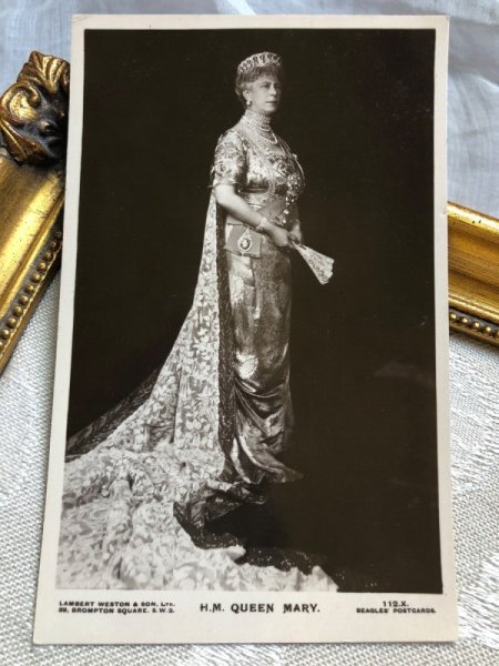 画像1: Postcard　イギリス王室　メアリー王妃　（未使用） (1)