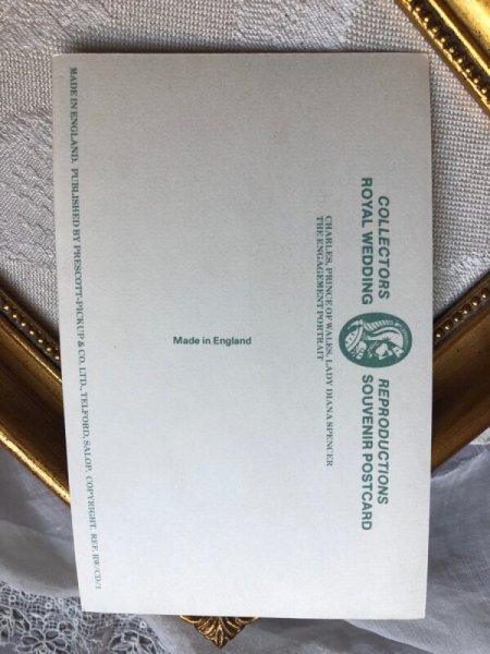 画像3: Postcard　イギリス王室　チャールズ皇太子とダイアナスペンサー嬢 　婚約記念　 (3)