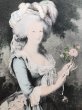 画像2: Postcard　フランス王室　マリー・アントワネット王妃　肖像画　ルブラン画　（未使用） (2)