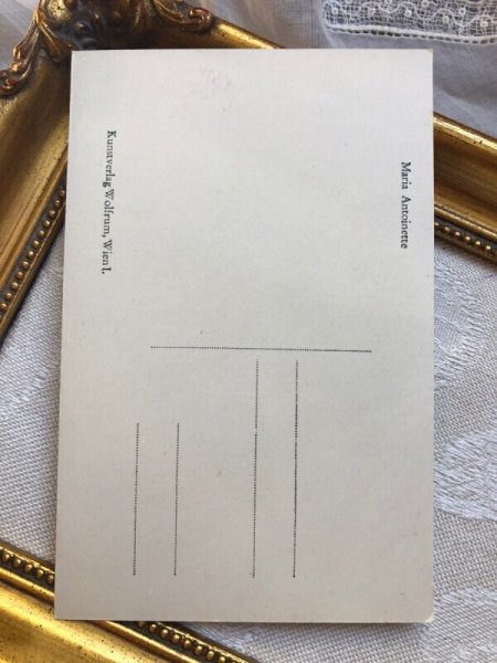 画像3: Postcard　フランス王室　マリー・アントワネット王妃　肖像画　（未使用） (3)