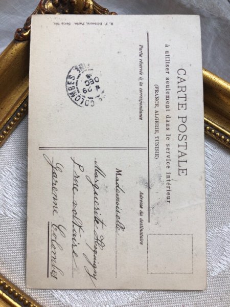 画像2: ▼SALE500▼ Postcard 歌う女の子たち フランス (2)