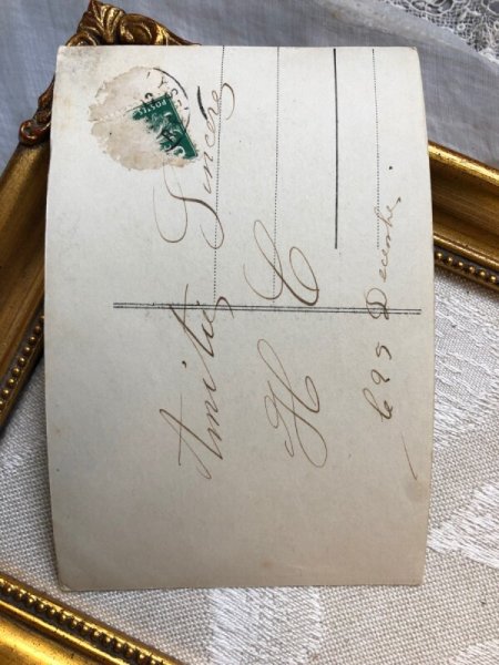 画像3: Postcard クリスマス 小さな天使 写真 フランス (3)