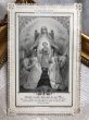 画像2: Canivet 　カニヴェ　初聖体の少女たちを祝福する聖母子　ホーリーカード　フランス (2)