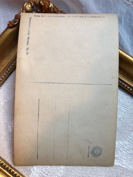 画像2: ▼SALE 500▼ Postcard  美術館 彫刻 OSCAR GARVENS REUE(未使用) (2)