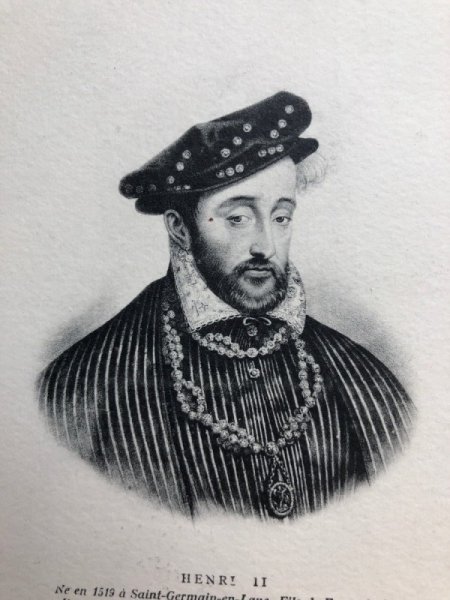 画像2: Postcard　フランス王室　アンリ2世　（未使用） (2)