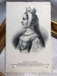 画像1: Postcard　フランス王室　ジャンヌ・ド・ブルゴーニュ　フィリップ6世王妃　Jeanne de Bourgogne（未使用） (1)