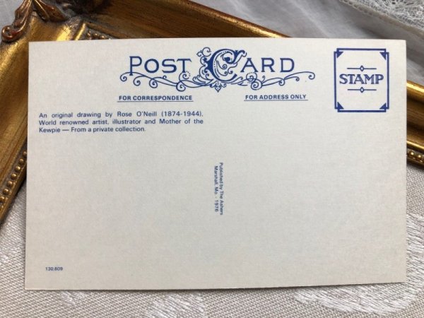 画像3: Postcard   クリスマスプレゼントとキューピーちゃん Rose O'Neil アメリカ1970年代 (未使用) (3)