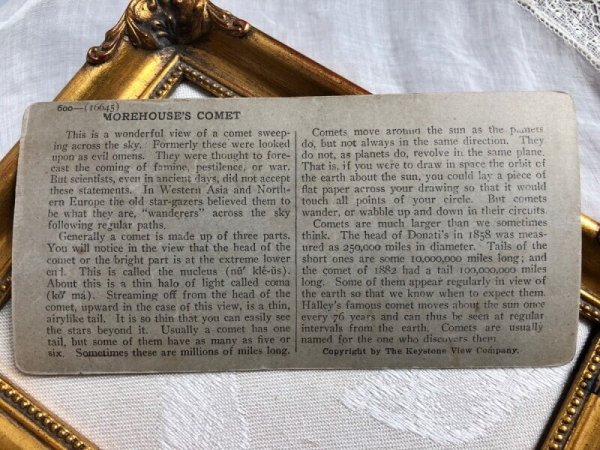 画像5: Stereoview Photo　モアハウス彗星　ステレオビューフォト　立体写真　アメリカ (5)