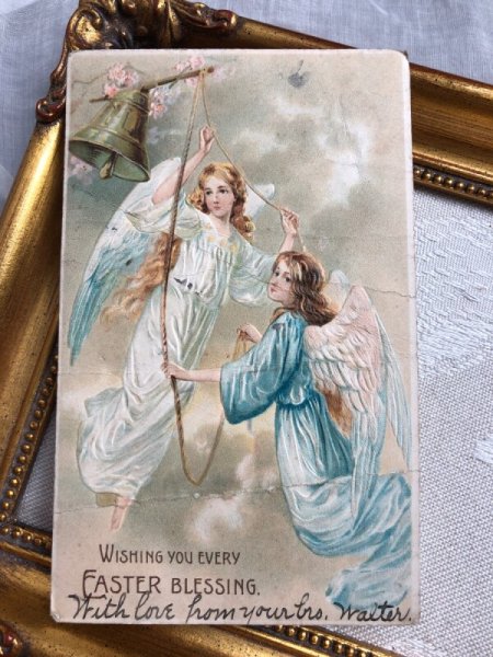 画像2: ▼SALE 500▼ Postcard 天使 女性 2枚組 (2)