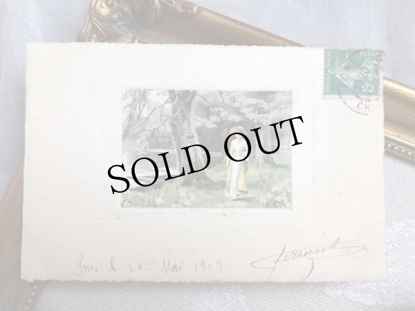 画像3: ▼SALE 500▼ Postcard　天使　女性　2枚組 (3)