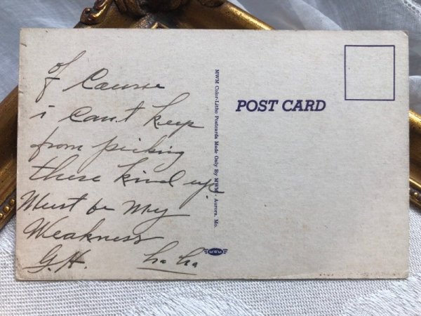 画像3: Postcard　アメリカ　水着の女性　ピンナップガール　 (3)