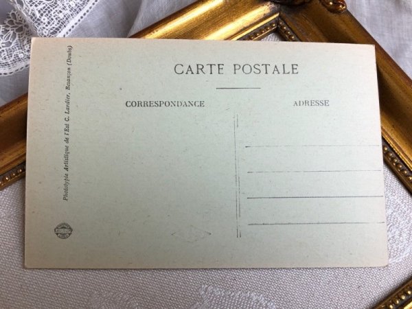 画像3: Postcard  アンティークポストカード　フランス　パリ　115 BESANCON  Rue de la République　（未使用） (3)