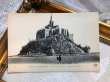 画像2: Postcard  アンティークポストカード　フランス　モンサンミッシェル　（未使用） (2)