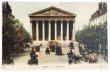 画像1: Postcard  アンティークポストカード　フランス　パリ　マドレーヌ寺院　LL （未使用） (1)