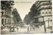 画像1: Postcard  アンティークポストカード　フランス　パリ　Boulevard Haussmann (未使用) (1)