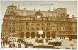 画像1: Postcard  アンティークポストカード　パリ　Gare St Lazare, cote Rome 1928年 (1)