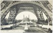 画像1: Postcard  アンティークポストカード　パリ　エッフェル塔から見るトロカデロ (1)