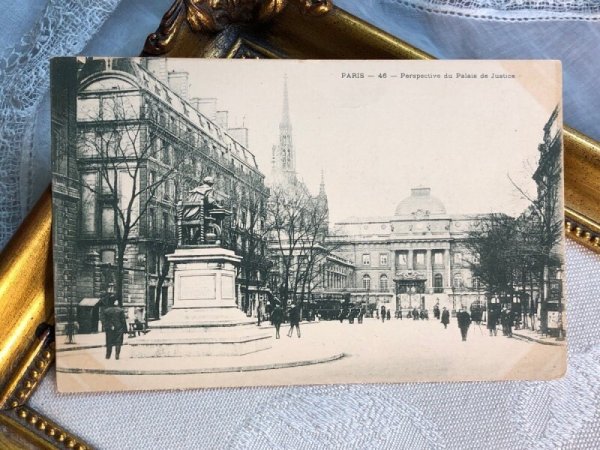 画像2: Postcard  アンティークポストカード パリ フランス  (2)