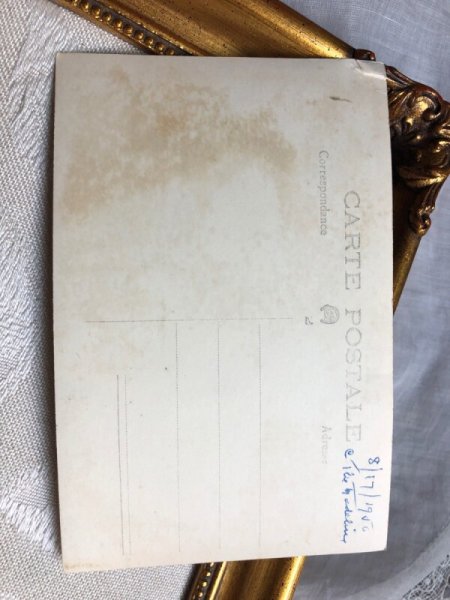 画像4: Postcard  アンティークポストカード パリに集まった人々 1950年 (4)