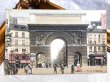 画像2: Postcard  アンティークポストカード　フランス　パリ　ポルト・サン＝マルタン（未使用） (2)