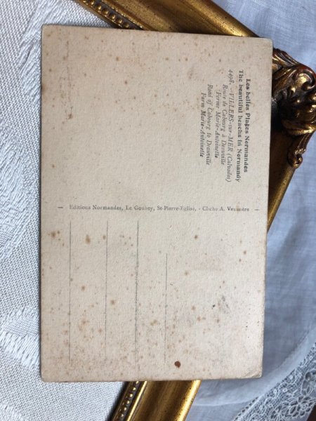 画像3: Postcard  アンティークポストカード　フランス　ノルマンディーファーム　マリーアントワネット (3)