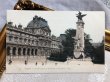 画像2: Postcard  アンティークポストカード　フランス　パリ　Le Monument Gambetta et le Louvre（未使用） (2)