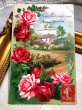 画像2: Postcard 　薔薇のお花と家 (2)